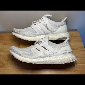 Adidas Men’s Ultraboost Triple White Size 13